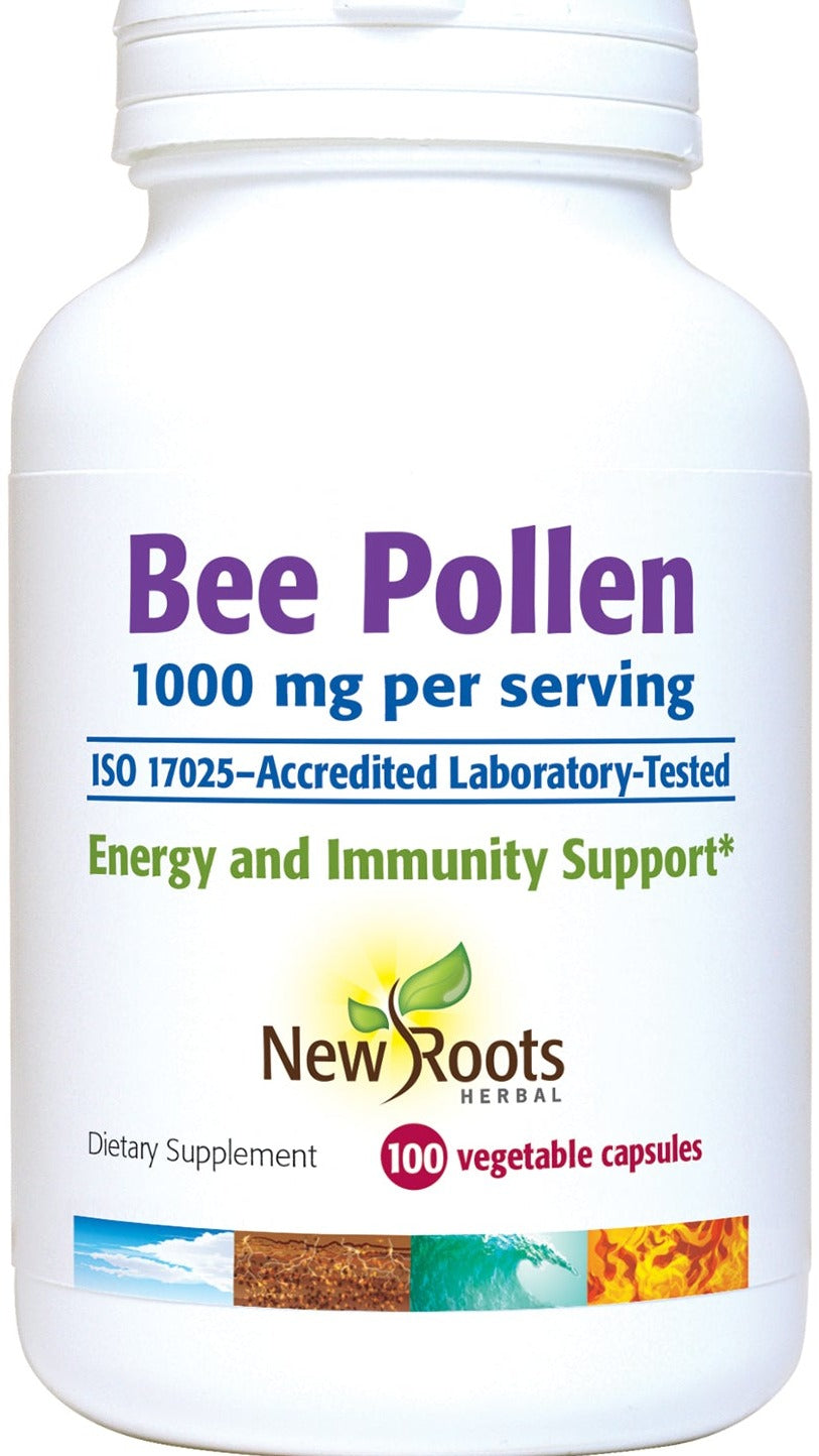 Bee Pollen 500Mg (1000 mg/dose), 100 Vegetable Capsule
