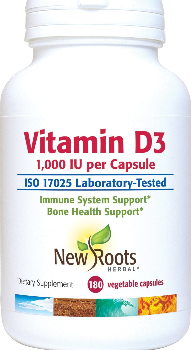 Vitamin D3 1,000 IU (25 mcg) (Vegetable Capsules)