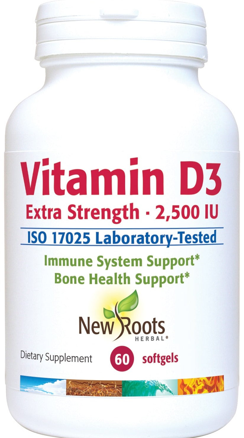 Vitamin D3 2,500 IU (62.5 mcg) (Softgels)