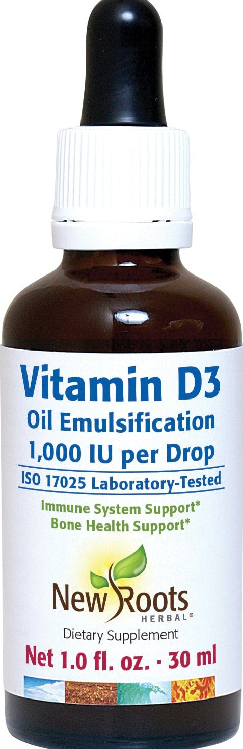 Vitamin D3 1,000 IU (30 ml, 1050 doses)